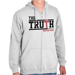 Jesus is The Truth Faith Zip Up Hoodie