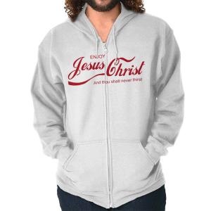 Enjoy Jesus Christ Zip Up Hoodie for Everyone