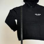 Heavenly Seek Jesus Unisex Hoodie in Black & White