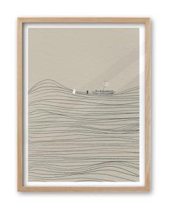 Jesus and Peter Walk on Water Wall Art