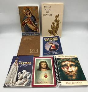 Set of 7 Vintage Catholic Prayer Books