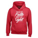Faith Over Fear 2 Corinthians 5:7 Hoodies