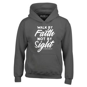 Faith Over Sight 2 Corinthians 5:7 Hoodies