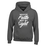 Faith Over Sight 2 Corinthians 5:7 Hoodies