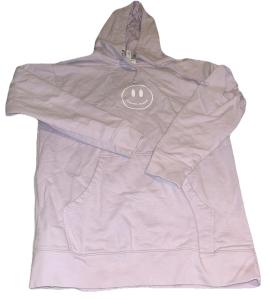 I Love Jesus Large Lavender Long Sleeve Hoodie