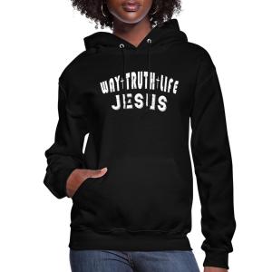 Inspirational Jesus Women's Hoodie for Christians