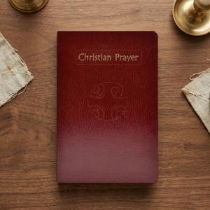 Liturgy of the Hours Leather Prayer Book