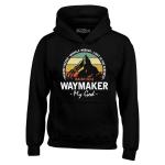 Waymaker Jesus Sweatshirt with Isaiah 42:16 Design