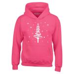 Jesus Christmas Tree Hoodie for Holiday Cheer