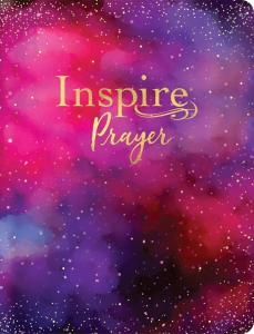 Giant Print Inspire Prayer Bible - Purple Leatherlike