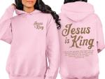 Jesus Is King Christian Hoodie for Believers