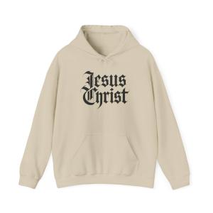 Jesus Christ Graphic Hooded Sweatshirt for Adults
