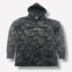 In Jesus Name We Play Camo Hoodie XS