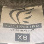 In Jesus Name We Play Camo Hoodie XS