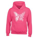 Christ Empowering Butterfly Hoodie for Strength