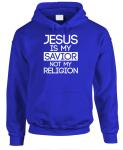 Jesus is My Savior Fleece Pullover Hoodie