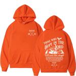 Jesus Letters Print Hoodie for Men and Women