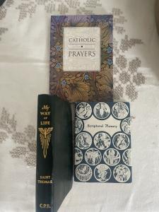 Set of 3 Vintage Catholic Prayer Books