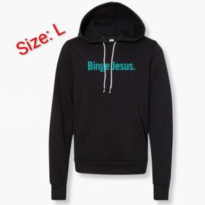 The Chosen Adult Black Hoodie Sweatshirt