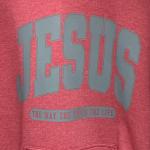 Hand Printed Women's Jesus The Way Hoodie