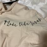 Love Like Jesus Women's Hoodie with Cross Heart