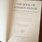 1945 Hardcover Book of Common Prayer