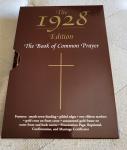 1928 Book of Common Prayer - Burgundy Leather
