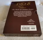 1928 Book of Common Prayer - Burgundy Leather