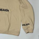 Seek Jesus Unisex Hoodie - Cream, Sizes M-2XL