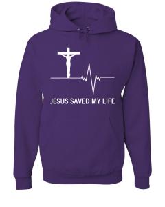 Jesus Saved My Life Hoodie for Believers