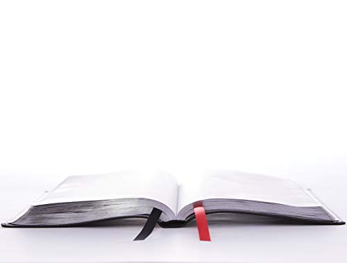 NKJV Large Print Thinline Bible, Charcoal, Red Letter