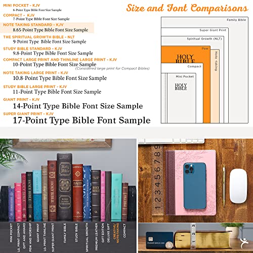 KJV Holy Bible, Note-taking Bible, Faux Leather Hardcover