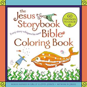Kids Bible Coloring Book: Every Story Whispers Jesus