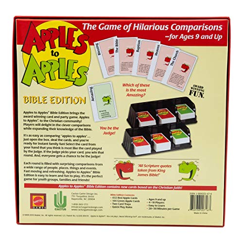 Mystery Bible Edition Apples to Apples Game