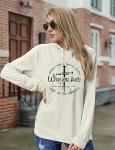 Women's Waymaker Miracle Worker Promise Keeper Hoodie Sweatshirt