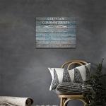 Christian God's 10 Commandments Inspirational Wall Art 16"x12