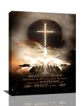Christian Wall Art Hand of God Cross Canvas