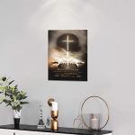 Christian Wall Art Hand of God Cross Canvas