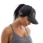 Saved by Grace Women's Christian Ponytail Cap