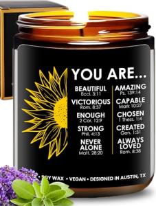 Christian Candle and Spiritual Gifts for Women