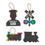 Railroad VBS Magic Scratch Ornaments Set - Religious Kids