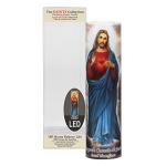 Stonebriar Jesus LED Prayer Candle - Religious Decoration