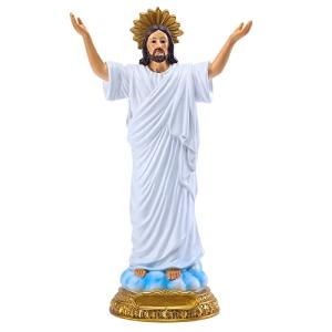 MACLARONX Risen Jesus Statue, Divine Mercy Lord Figurine
