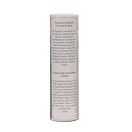 Stonebriar Jesus LED Prayer Candle - Religious Decoration