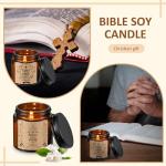 Demissle 12 Pcs Women's Bible Verse Scented Candles