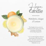 Inspirational Bible Verse Soy Candle - Christian Women's Gift