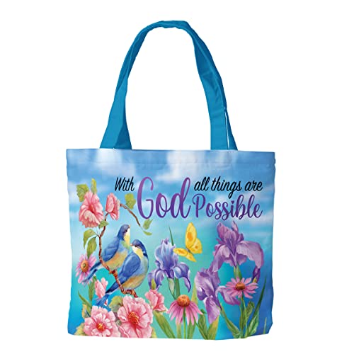 Inspirational God Canvas Tote Bag - Briarwood Lane