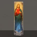 Stonebriar Jesus LED Prayer Candle - Religious Decoration