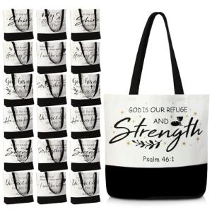 20 Christian Bible Canvas Tote Bags for Women