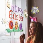 Wenqik Easter Wooden Hanging Ornaments Decor - 36 Pcs